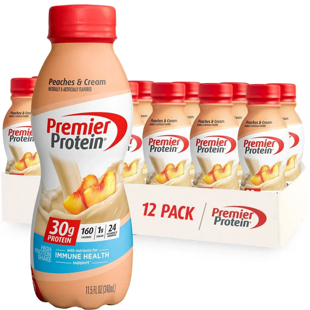 Premier Protein Shake: 30g Protein, Only 1g Sugar (12 Pack)