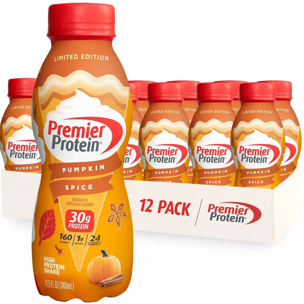 Premier Protein Shake: 30g Protein, Only 1g Sugar (12 Pack)
