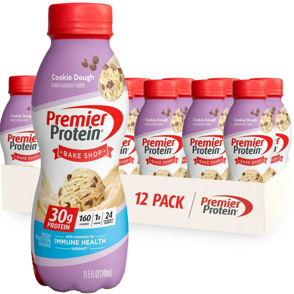 Premier Protein Shake: 30g Protein, Only 1g Sugar (12 Pack)