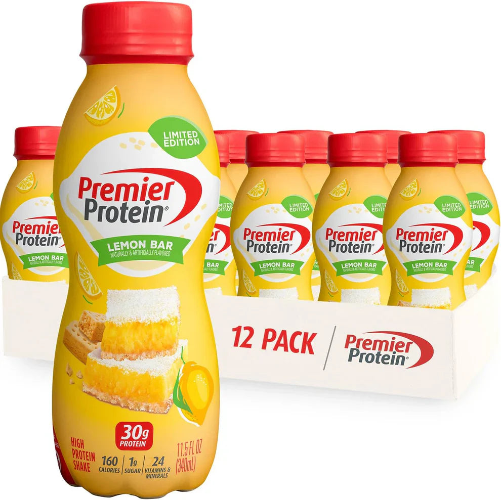 Premier Protein Shake: 30g Protein, Only 1g Sugar (12 Pack)