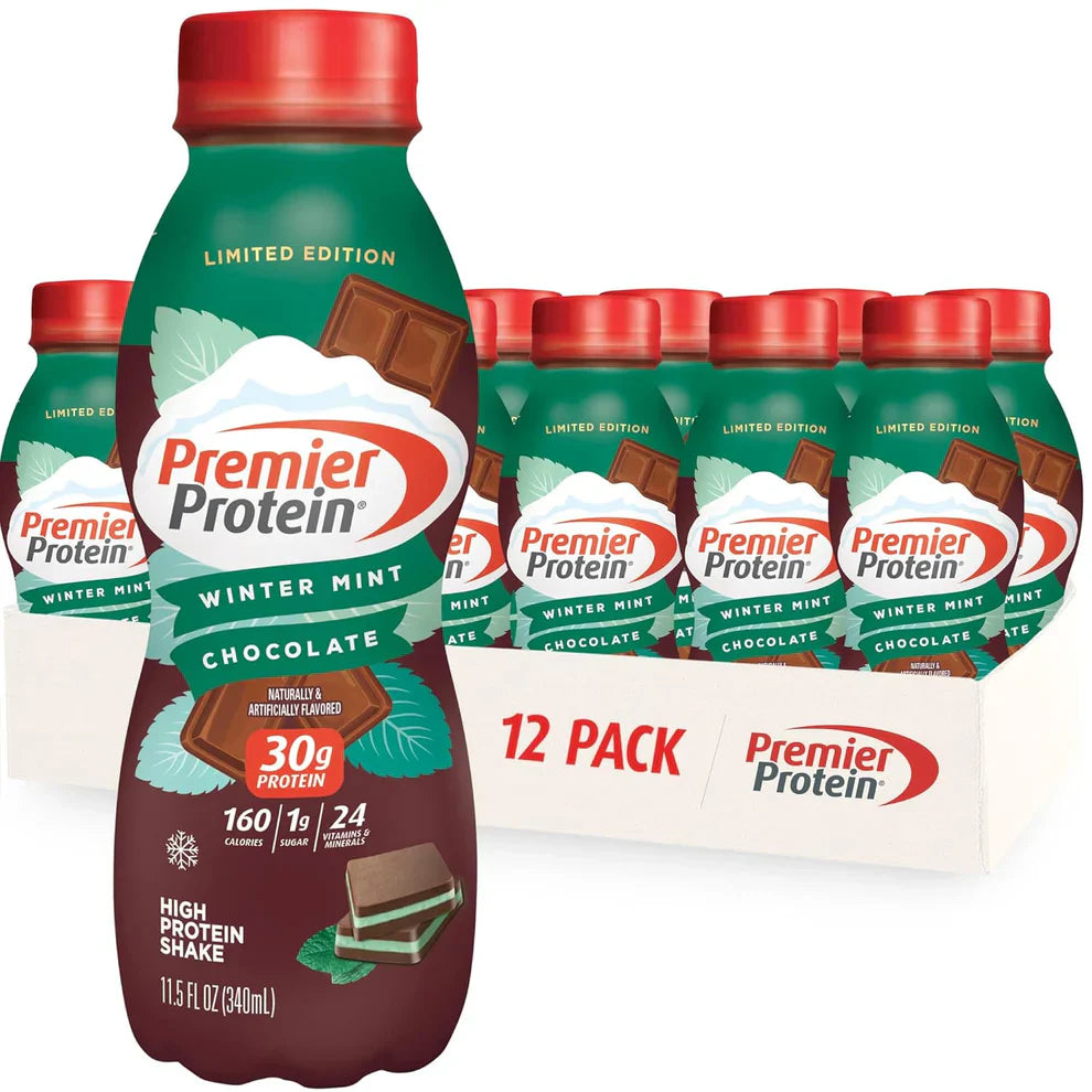 Premier Protein Shake: 30g Protein, Only 1g Sugar (12 Pack)