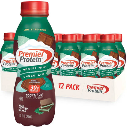 Premier Protein Shake: 30g Protein, Only 1g Sugar (12 Pack)